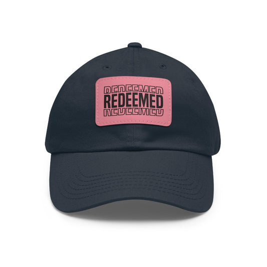 Redeemed Hat with Leather Patch (Rectangle)