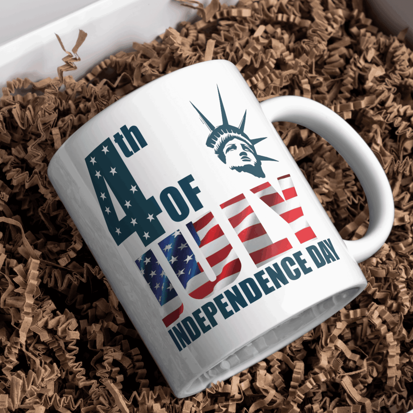 4th of July indepandance Day 11 oz Mug - Sukmit Creation4th of July indepandance Day 11 oz Mug