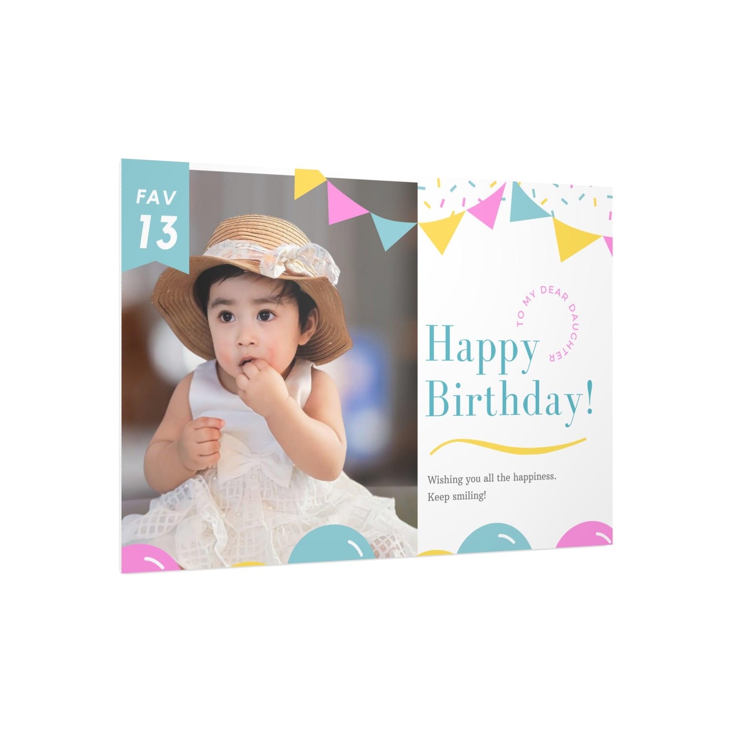 Baby Birthday Personalized Foam Board