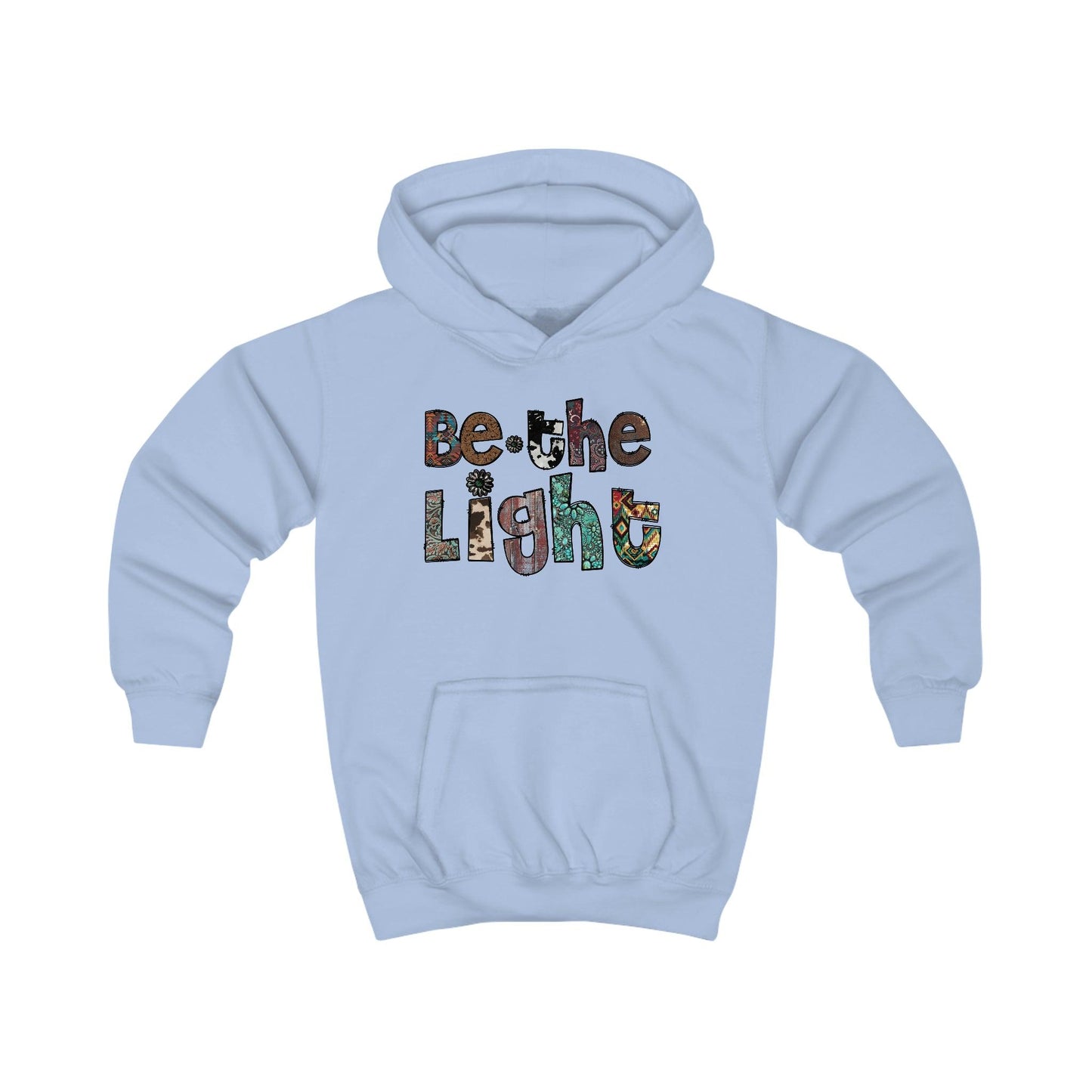 Be the Light color, Kids Hoodie - Sukmit CreationBe the Light color, Kids Hoodie