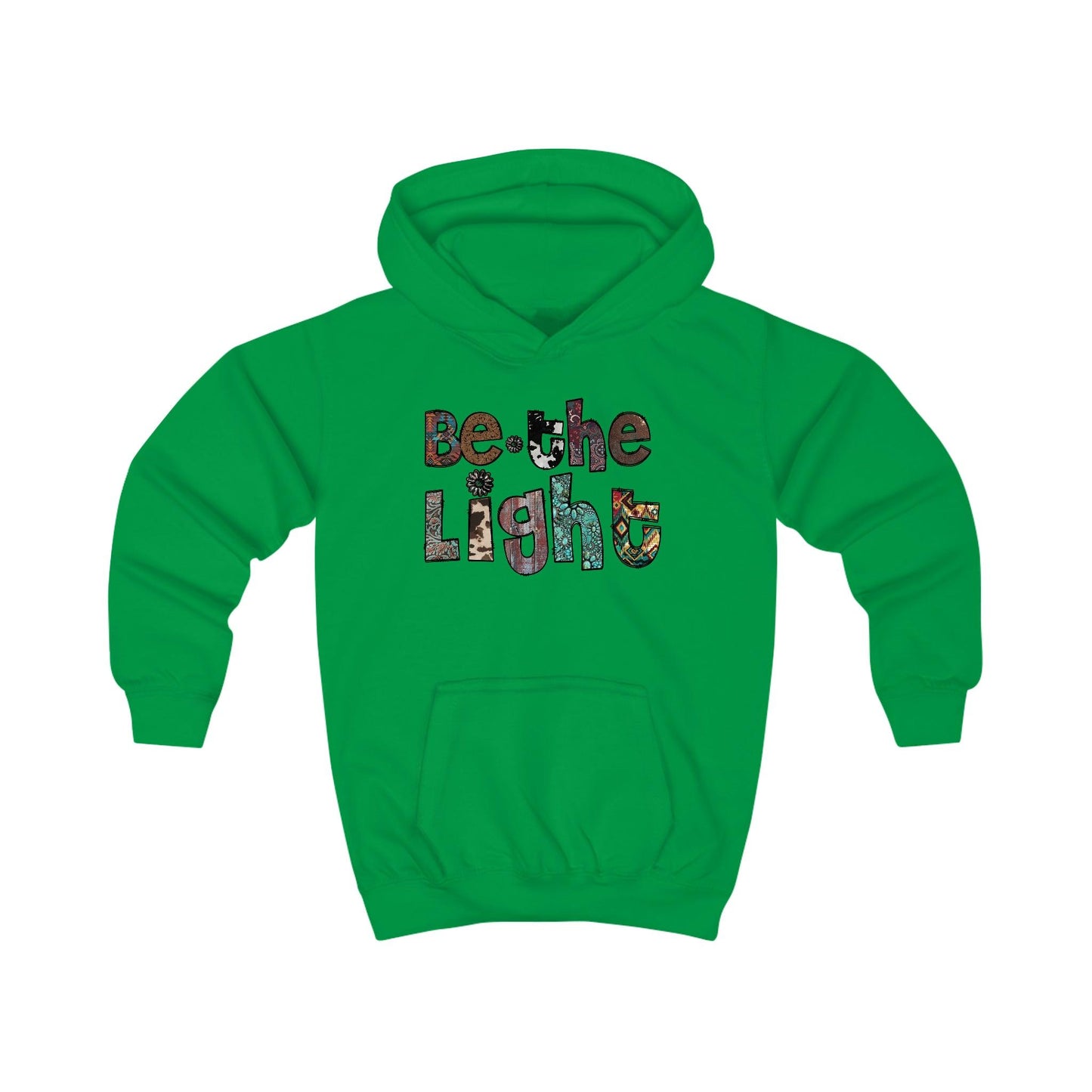 Be the Light color, Kids Hoodie - Sukmit CreationBe the Light color, Kids Hoodie