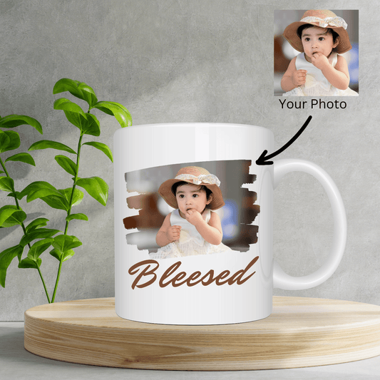 Mug 11oz bleesed image mockup