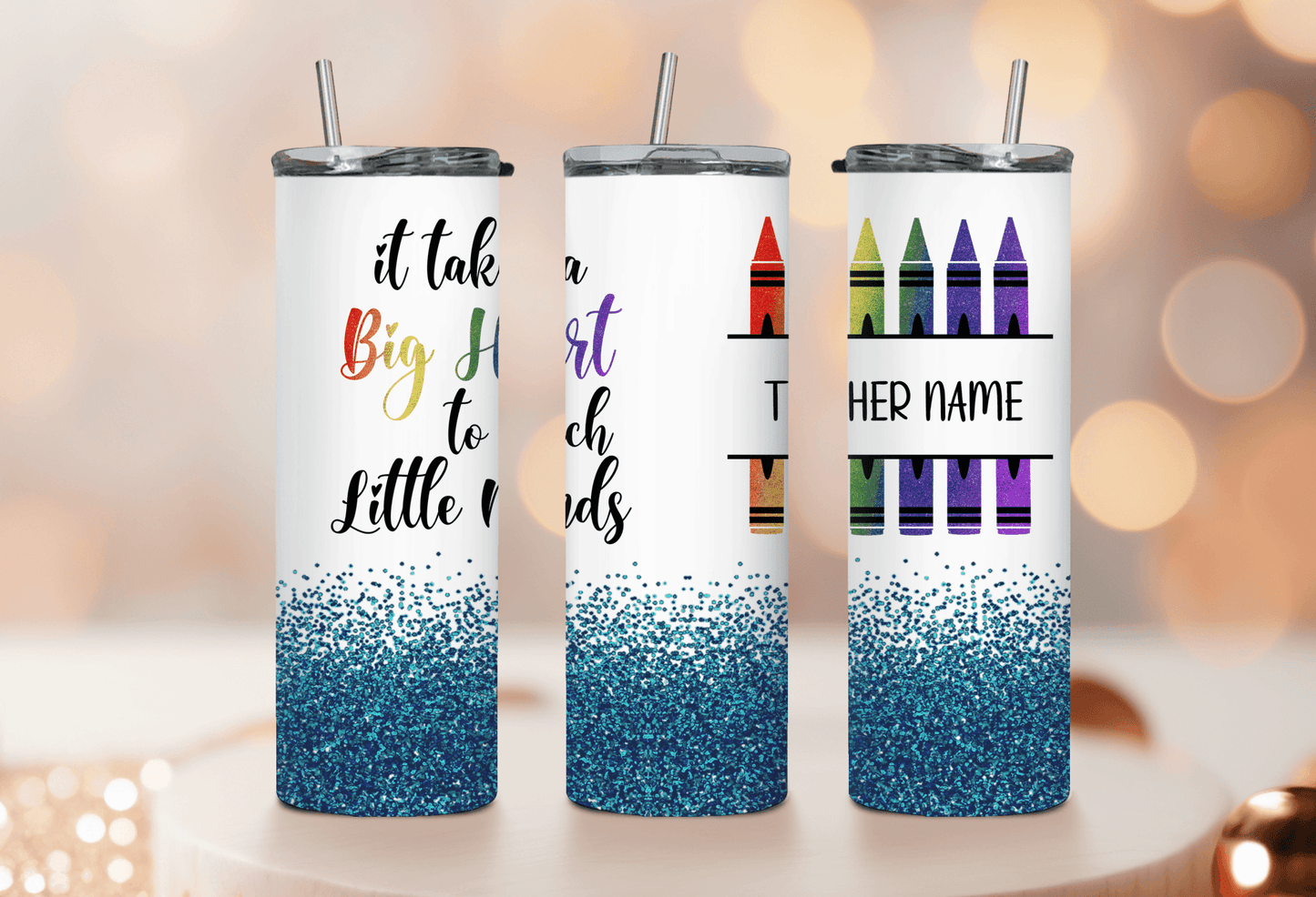 Colorful Teacher Appreciation Tumbler - Crayon Cheers Tumbler - Sukmit CreationColorful Teacher Appreciation Tumbler - Crayon Cheers Tumbler