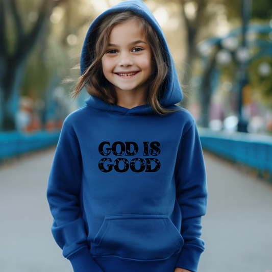 God is good, Youth Heavy Blend Hoodie